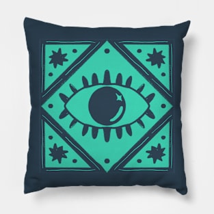 All Seeing Eye | Tiffany Version Pillow