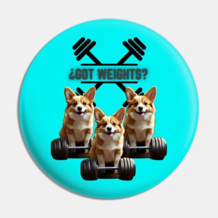 Corgi Weights Pin