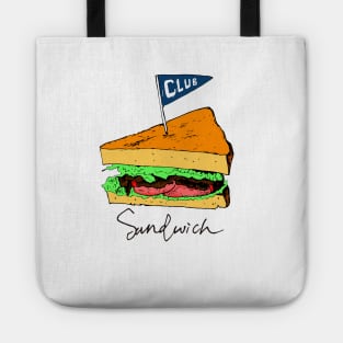 club sandwich Tote