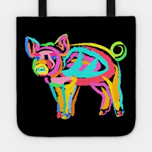 Painted Pig Tote