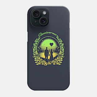 8th Anniversary Phone Case