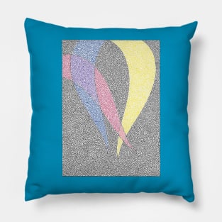 Colored Flames Pillow