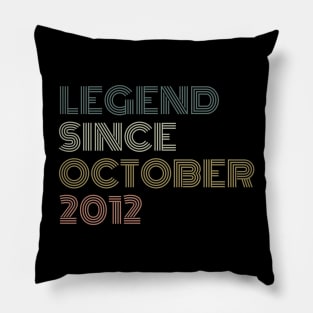 Legend Since October 2012 Pillow