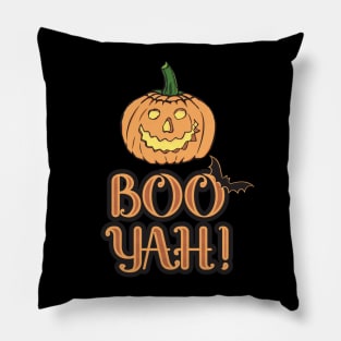 Halloween Booyah Pumpkin Pillow