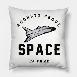 Rockets prove Space is FAKE! Pillow