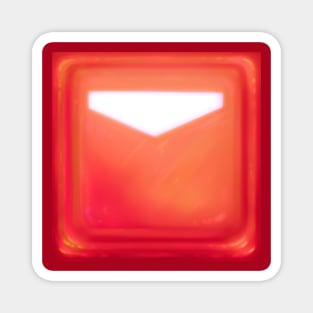 Beat Saber - Custom Colors - Summer Sherbert Orange Red - Block Cube Magnet