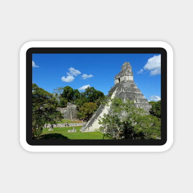 Guatemala - site archéologique de Tikal Magnet by franck380