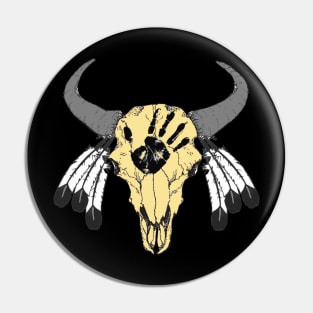 Bison Skull 3 Pin