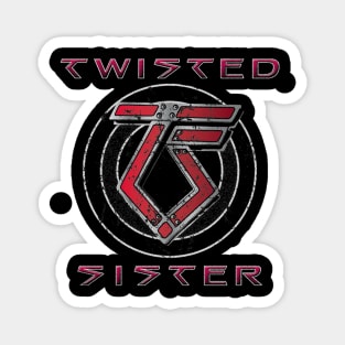 TWISTED SISTER MERCH VTG Magnet