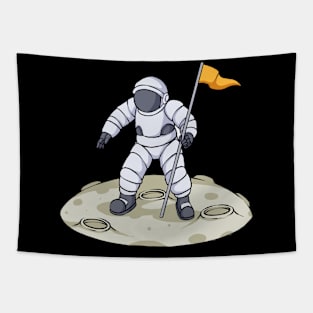 Moon Landing Astronaut Tapestry