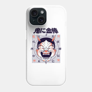 oni Japanese mask Phone Case