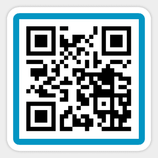 Rickroll - QR Code Sticker for Sale by UsernameIsInUse