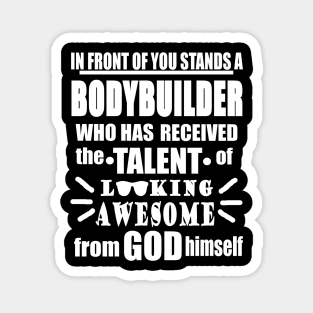 Bodybuilder Gym Muscles Bodybuilding Fitness Magnet