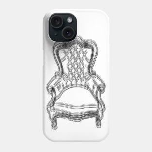 Minimalist Humorous Throne Seat Phone Case