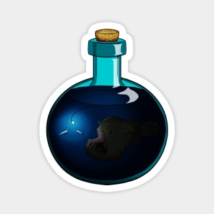 Anglerfish Bottle Magnet