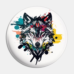 Graffiti Paint Wolf Creative Inspiration Pin