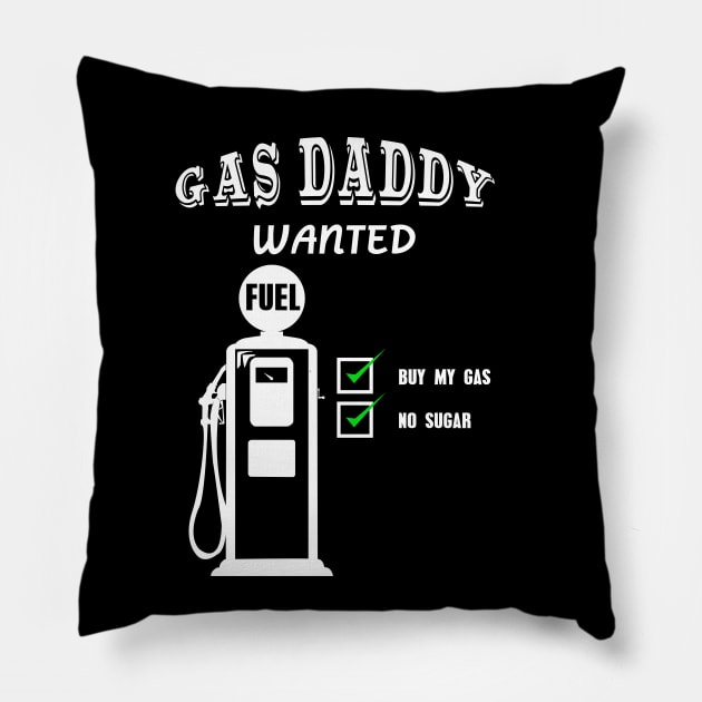 Gas daddy wanted 06 Pillow by HCreatives