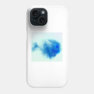 Big blue cloud. Phone Case