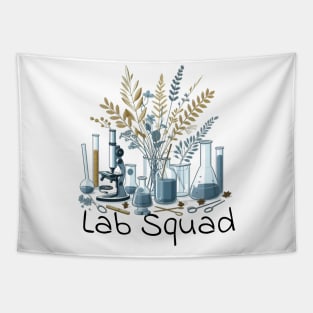 Lab Squad design Tapestry