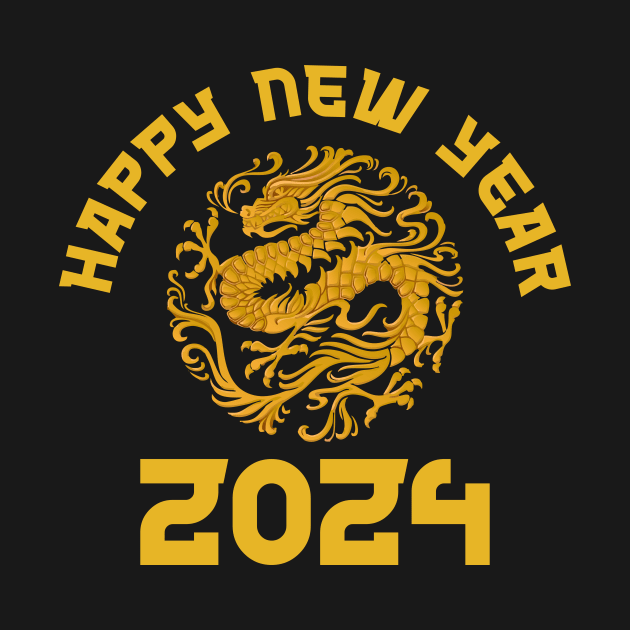 happy new year 2024 by JackRendang