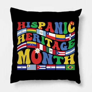 National hispanic heritage month Pillow