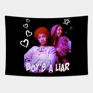 Boy’s a liar Tapestry