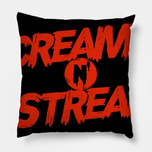 Scream n' Stream Drive-Thru Halloween Experience Pillow