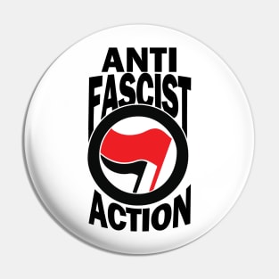 Anti Fascist Flag Gift Pin