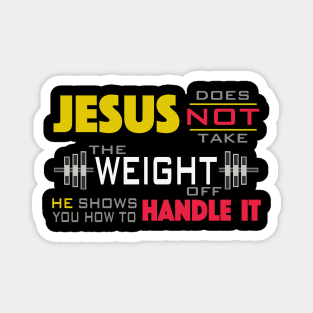 Weight Lifter Magnet