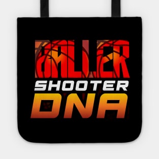 Baller Shooter DNA - Basketball Graphic Quote Tote