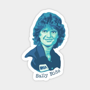 Sally Ride Portrait Magnet