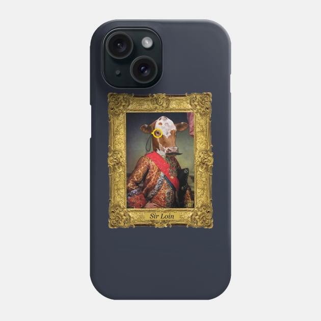 SIR LOIN Phone Case by toddgoldmanart