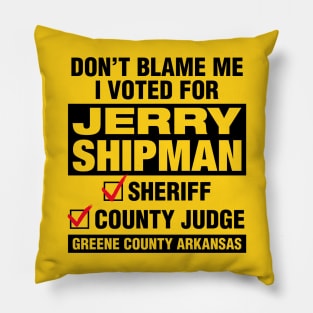 I Voted Shipman Pillow