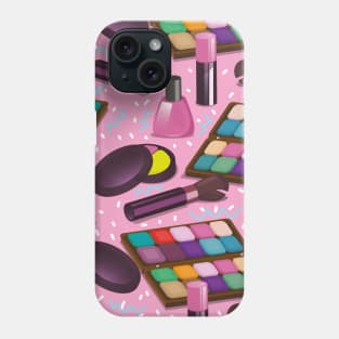 80s make up pattern Phone Case