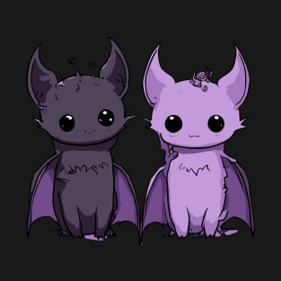 Cute Bat Couple T-Shirt