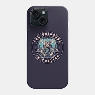 Space cat | Cyberpunk cat pilot Phone Case