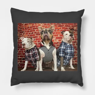 Team Pit Crew Pillow