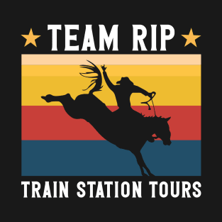 Team Rip Train Station Tours T-Shirt