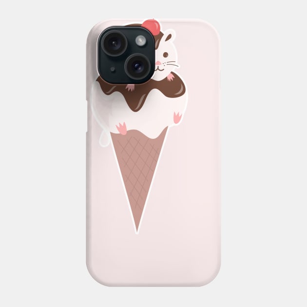 Hamstercone Phone Case by sixhours