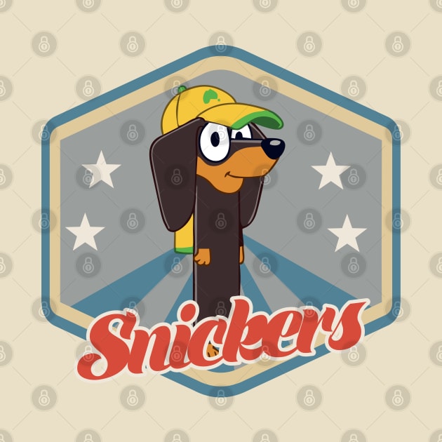 Snickers bluey by 96rainb0ws