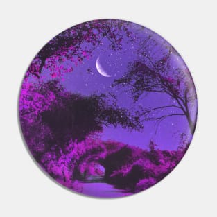 Pink Forest Pin