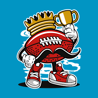 Football is King by WOOF SHIRT T-Shirt