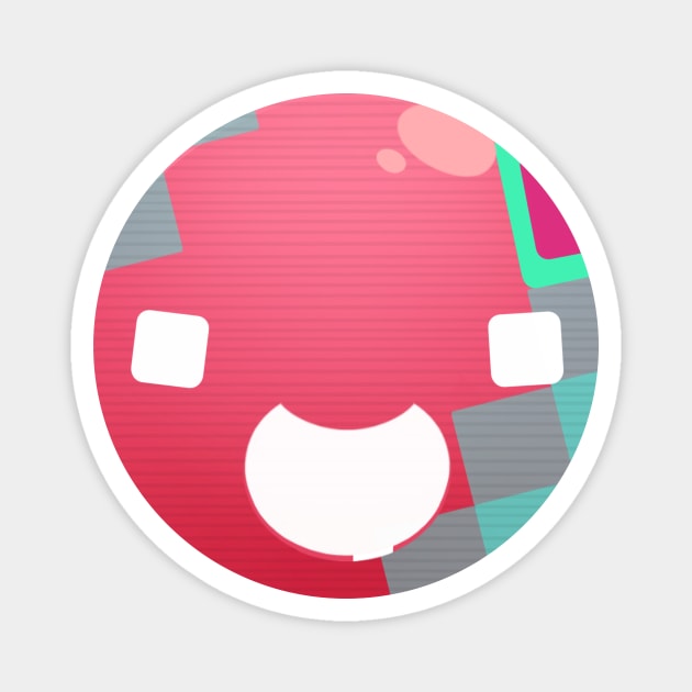 Glitch Slime - Slime Rancher - Magnet | TeePublic