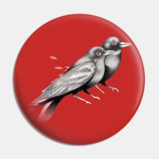 two birds Pin