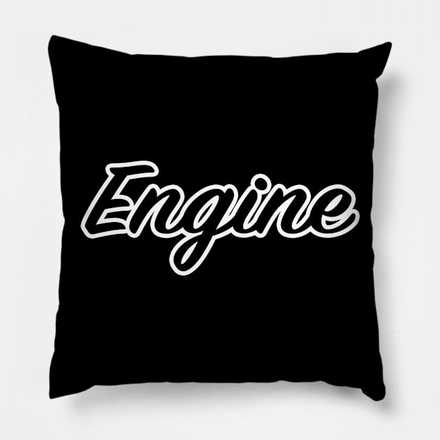 Engine Pillow by lenn