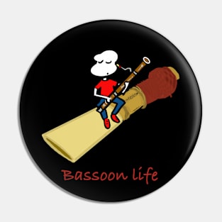 Bassoon reed Pin