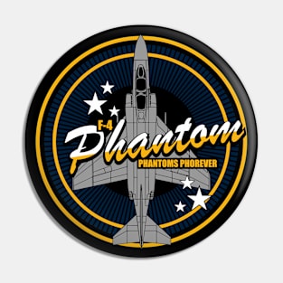 F-4 Phantom (Front & Back logo) Pin