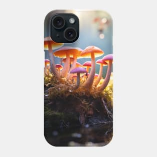 Mushroom Forest Nature Serene Tranquil Phone Case