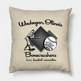 Waukegan Bonecrushers Pillow