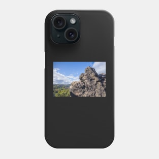 Devil's Wall, rocks, Blankenburg, Harz, Saxony-Anhalt, Germany Phone Case